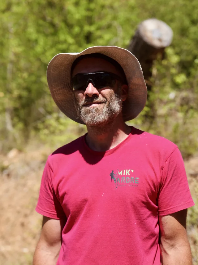 Guillaume Renaudin, homme de pied chez Mik'Arbre